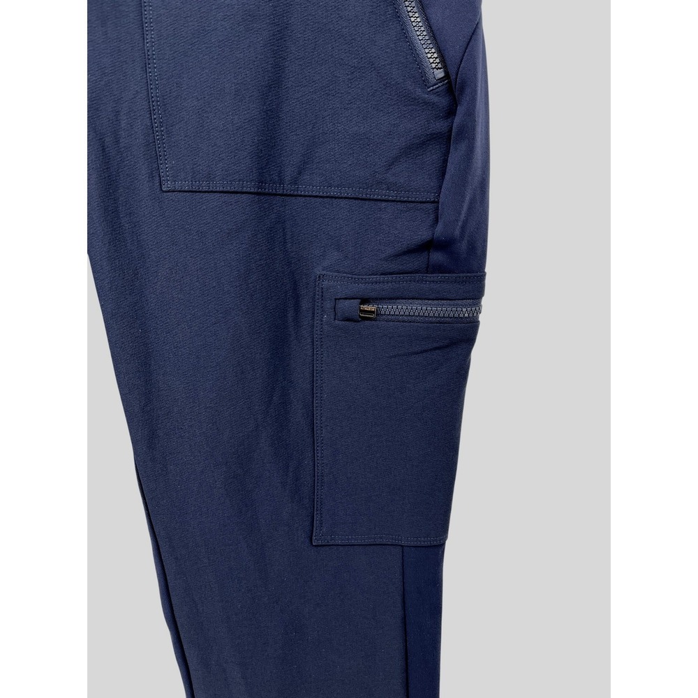 Athleta Navy Blue Headlands Hybrid High Rise Cargo Legging Size 8 Tall - Picture 9 of 15